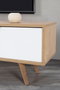 Hanah Home Venüs 3640 Soporte para TV Roble zafiro y blanco